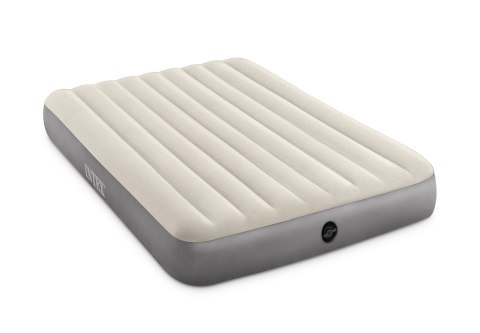 MATERAC WELUROWY DO SPANIA DWUOSOBOWY DMUCHANY 203X152 CM INTEX 64103