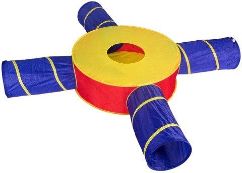 ZESTAW NAMIOTÓW DLA DZIECI 7W1 DOMKI + 4 TUNELE IPLAY