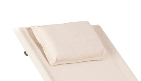 LEŻAK OGRODOWY LEŻANKA FOTEL BUJANY BEŻOWY MULTIGARDEN