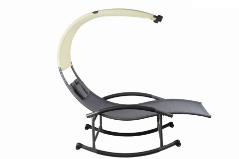 LEŻANKA LEŻAK OGRODOWY Z DASZKIEM HUŚTAWKA MULTIGARDEN