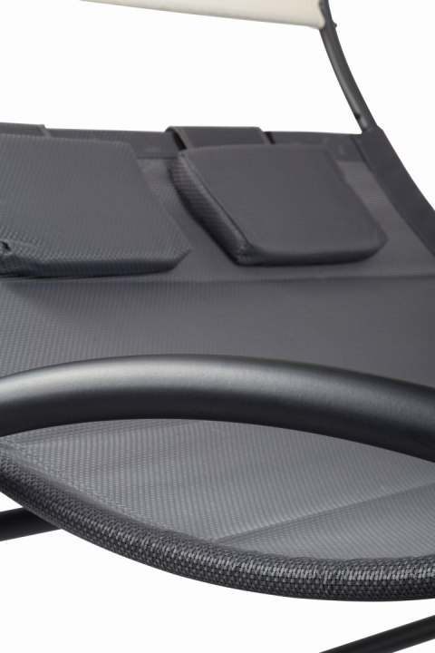 LEŻANKA LEŻAK OGRODOWY Z DASZKIEM HUŚTAWKA MULTIGARDEN