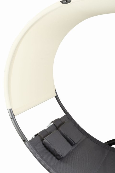 LEŻANKA LEŻAK OGRODOWY Z DASZKIEM HUŚTAWKA MULTIGARDEN