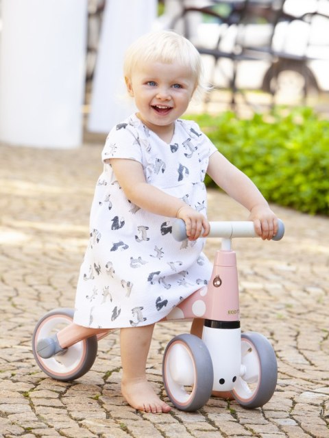 ROWEREK BIEGOWY DLA DZIECI BEZPIECZNA KONSTRUKCJA KOŁA EVA "FLAMING" ECOTOYS