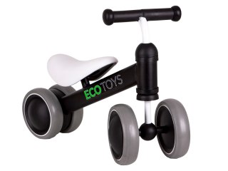 ROWEREK BIEGOWY TRENINGOWY MINI ROWER DLA DZIECI CZARNY ECOTOYS