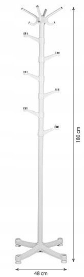 WIESZAK NA UBRANIA ODZIEŻ STOJAK STOJĄCY MODERNHOME