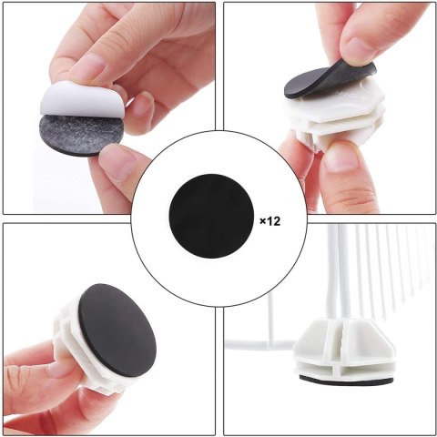 KOJEC MODUŁOWY ZAGRODA DLA MAŁYCH ZWIERZĄT GRYZONI CHOMIKA ŚWINKI MORSKIEJ BIAŁY