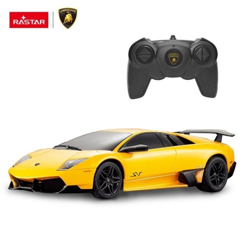 SAMOCHÓD ZDALNIE STEROWANY LAMBORGHINI MURCIELAGO R/C SKALA 1:24 RASTAR 39000