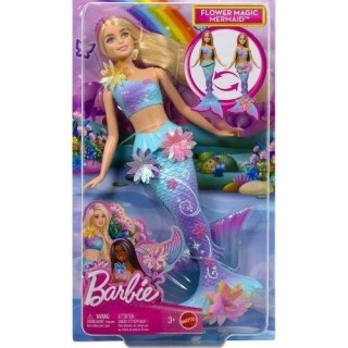 Barbie Syrenka Rozkwitające kwiaty