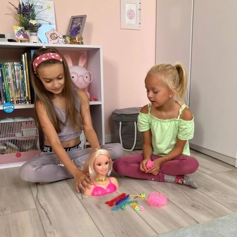 Głowa popiersie lalki do czesania i makijażu 358