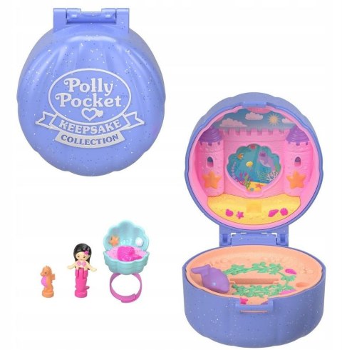 Polly Pocket Zestaw kompaktowy z pierścionkiem