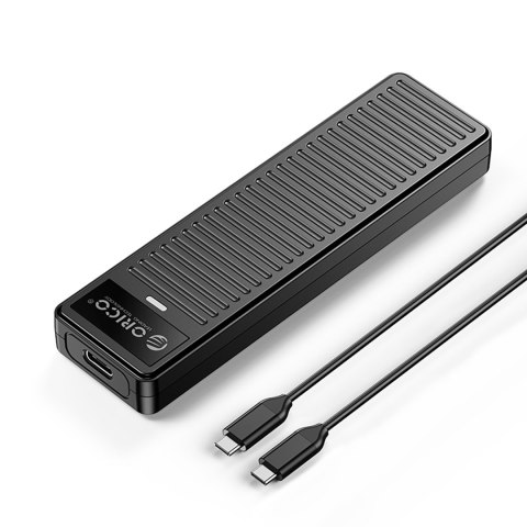 Kieszeń obudowa na dysk DDM2-C3 M.2 NVME USB-C 10Gb/s - szara