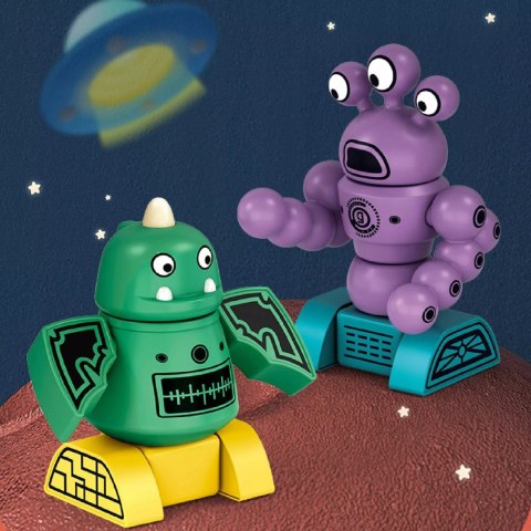 Magnetyczne Potwory Klocki Roboty dla dzieci 18m+ Zabawka Edukacyjna