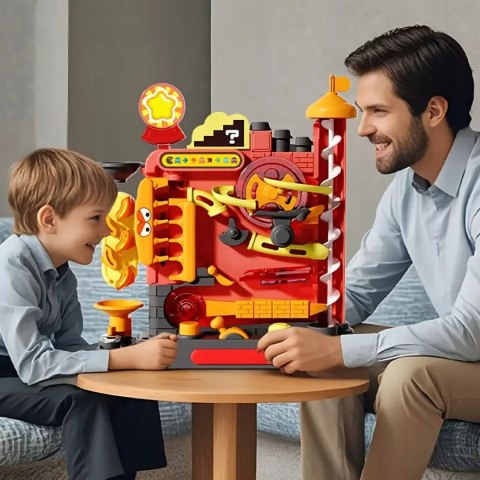 Tor Kulkowy Gra Zręcznościowa logiczna Labirynt 3D 16 Poziomów dla Dzieci