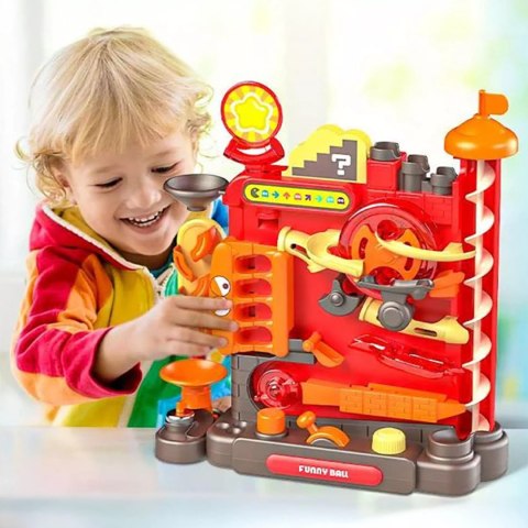 Tor Kulkowy Gra Zręcznościowa logiczna Labirynt 3D 16 Poziomów dla Dzieci