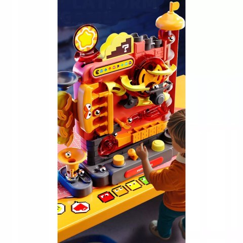 Tor Kulkowy Gra Zręcznościowa logiczna Labirynt 3D 16 Poziomów dla Dzieci