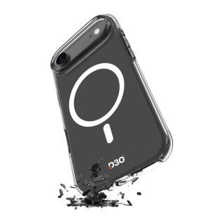 Etui pokrowiec na iPhone 17 Air TPU PC Impact Clear D3O MagSafe - przezroczyste