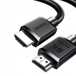 Kabel przewód audio wideo HDMI 8K 10m - czarny