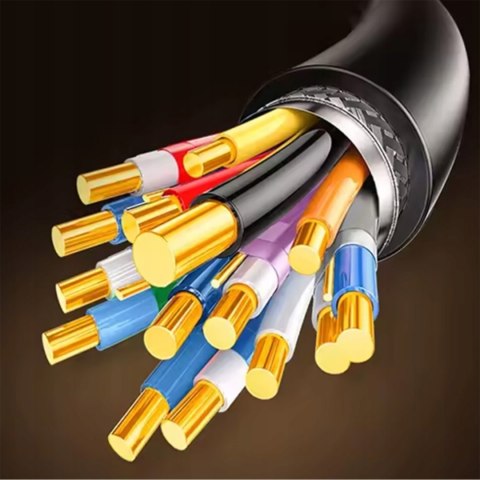 Kabel przewód audio wideo HDMI 8K 10m - czarny