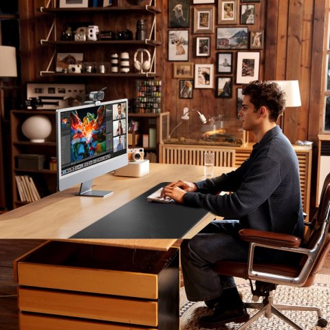 Kamera internetowa do wideokonferencji USB FullHD 30FPS - czarna