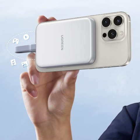 Obudowa magnetyczna na dysk M.2 NVMe SSD - biała