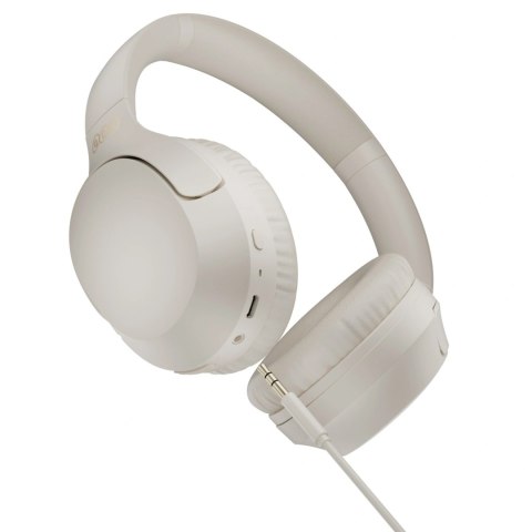 Słuchawki bezprzewodowe nauszne H2 Pro ENC Bluetooth - białe