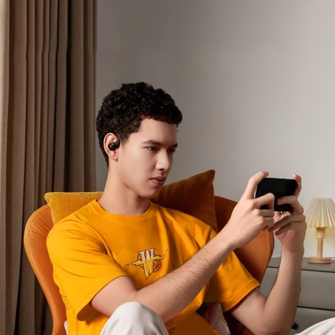 Słuchawki bezprzewodowe sportowe FitBuds OWS IPX5 - czarne