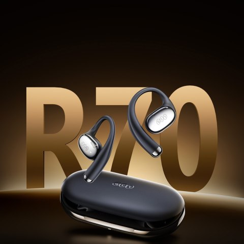 Słuchawki bezprzewodowe z zausznikami OWS Crossky R70 LDAC IPX5 BT - czarne