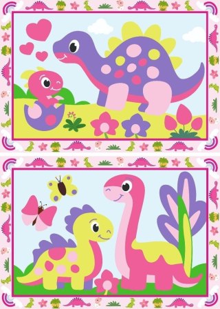 CreArt Junior Colorful Dinos