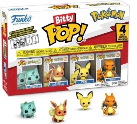 Figurka Funko POP Pokemon: Bulbasaur 4-pak mix