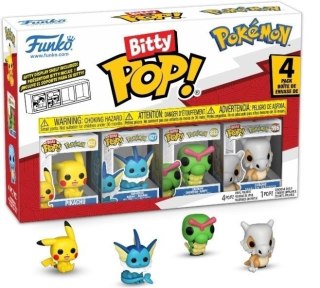 Figurka Funko POP Pokemon: Pikachu 4-pak mix