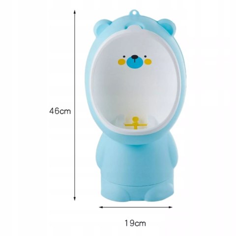 Pisuar MIŚ stojący z możliwością mocowania na ścianie nocnik do nauki