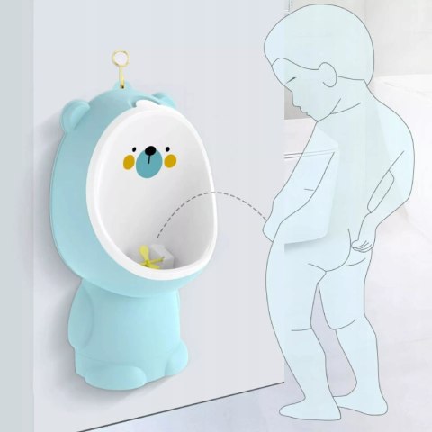 Pisuar MIŚ stojący z możliwością mocowania na ścianie nocnik do nauki