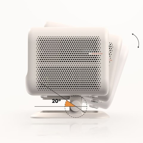 Projektor multimedialny FullHD 1080p LCD z głośnikami JBL WiFi L2 Plus - beżowy