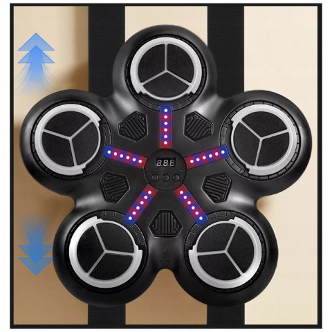 Tarcza Muzyczny Cel Bokserski LED | Trening Refleksu Music Boxing