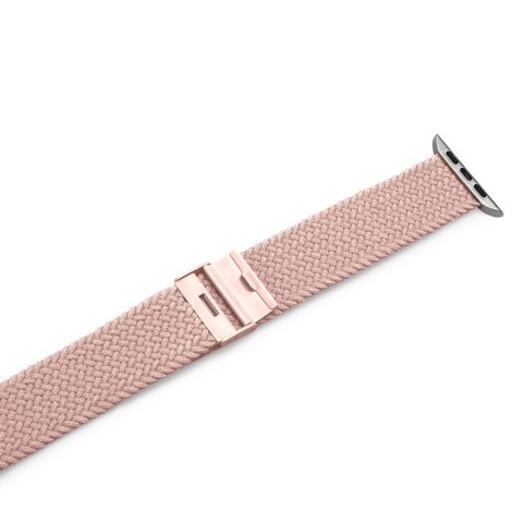 Pasek nylonowy do Apple Watch 38 40 41 mm Loop - różowy