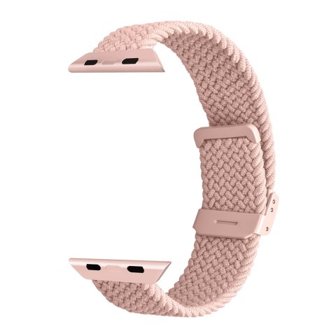 Pasek nylonowy do Apple Watch 38 40 41 mm Loop - różowy