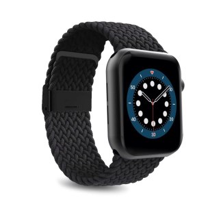 Pasek nylonowy do Apple Watch 42 44 45 49 mm Loop - czarny