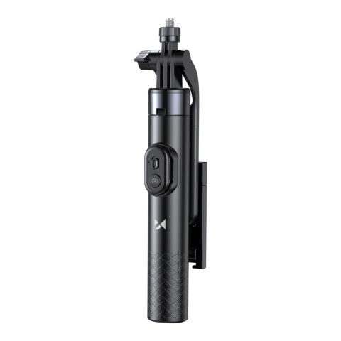 Selfie stick kijek z uchwytem do smartfona teleskopowy tripod 1.7m - czarny