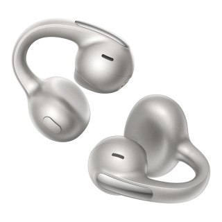 Słuchawki bezprzewodowe z klipsem otwarta konstrukcja Bowie MC1 Pro OWS - srebrne