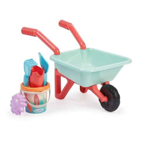 Taczka z akcesoriami do piasku