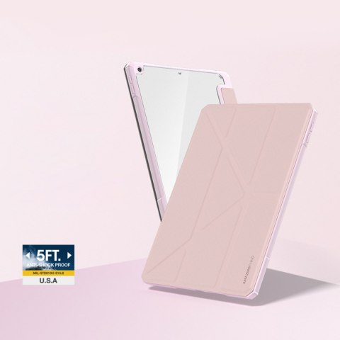 Etui case z podstawką miejscem na rysik na iPad Air M3 11'' - różowe