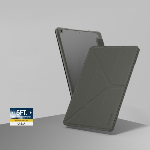 Etui case z podstawką miejscem na rysik na iPad Air M3 11'' - szare