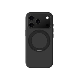 Etui pokrowiec na iPhone 17 Pro z podstawką Cloudie - czarne