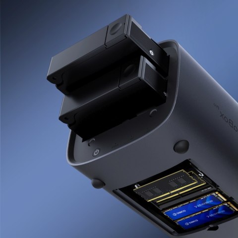 Sieciowa macierz dyskowa N5100 8GB DDR4 M.2 NVMe SATA do 76 TB - szara