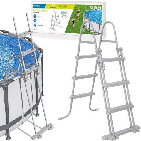 Bestway DRABINKA do basenu 107cm 58330