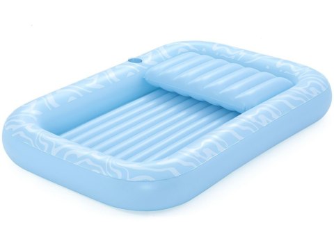 Bestway Materac plażowy 214x155cm + poduszka i uchwyt na kubek 43838