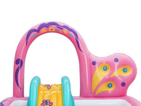 Bestway Wodny plac zabaw MOTYLEK 180x180x117cm + zjeżdżalnia i akces. 53175
