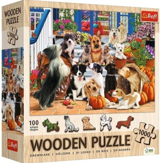 Puzzle drewniane 1000 Psia przyjaźń TREFL