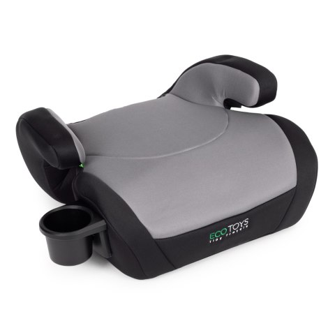 FOTELIK SAMOCHODOWY DLA DZIECI 2W1 PODKŁADKA I-SIZE WZROST 100-150 CM UCHWYT NA NAPOJE ECOTOYS