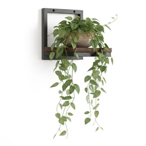 KWIETNIK ŚCIENNY PÓŁKA WISZĄCA NA KWIATY OZDOBY LOFT MODERNHOME